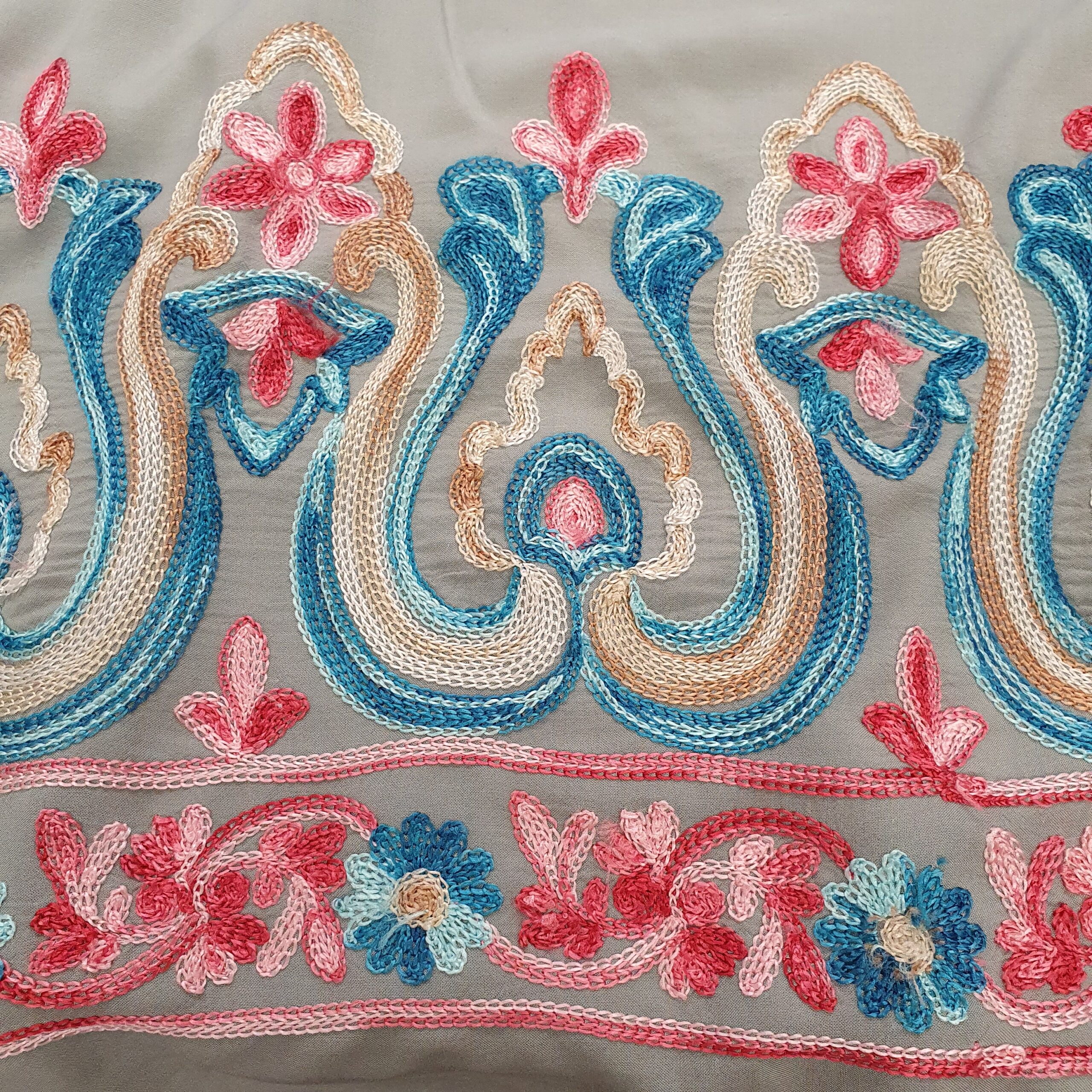 blouse-sans-marque-m,l-bleu,gris,rose,turquoise,vert-N56-2