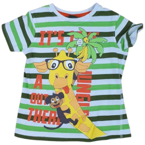 t-shirt-kiki-koko-110-corail,jaune,multicolore,vert-I60