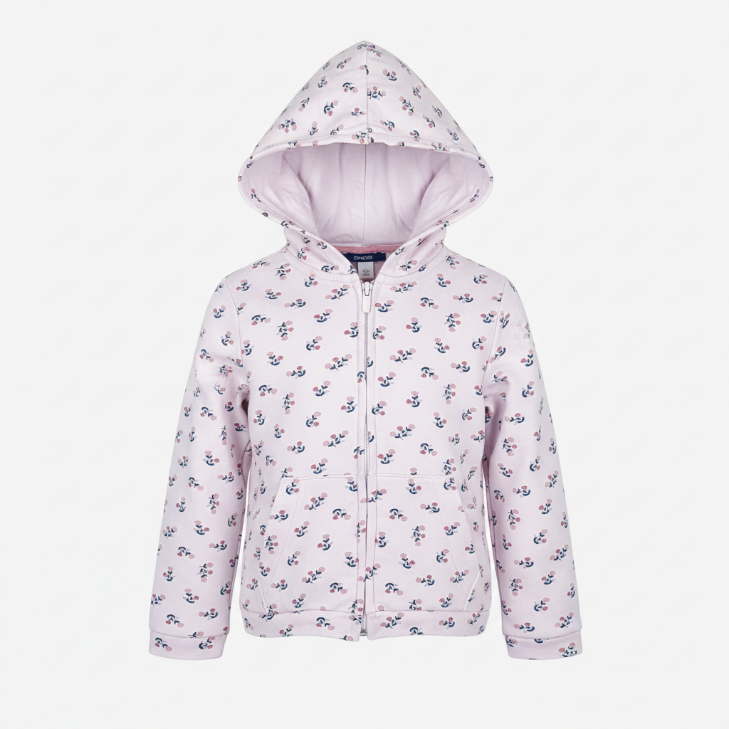 gilet-a-capuche okaidi 104 - Freeperie