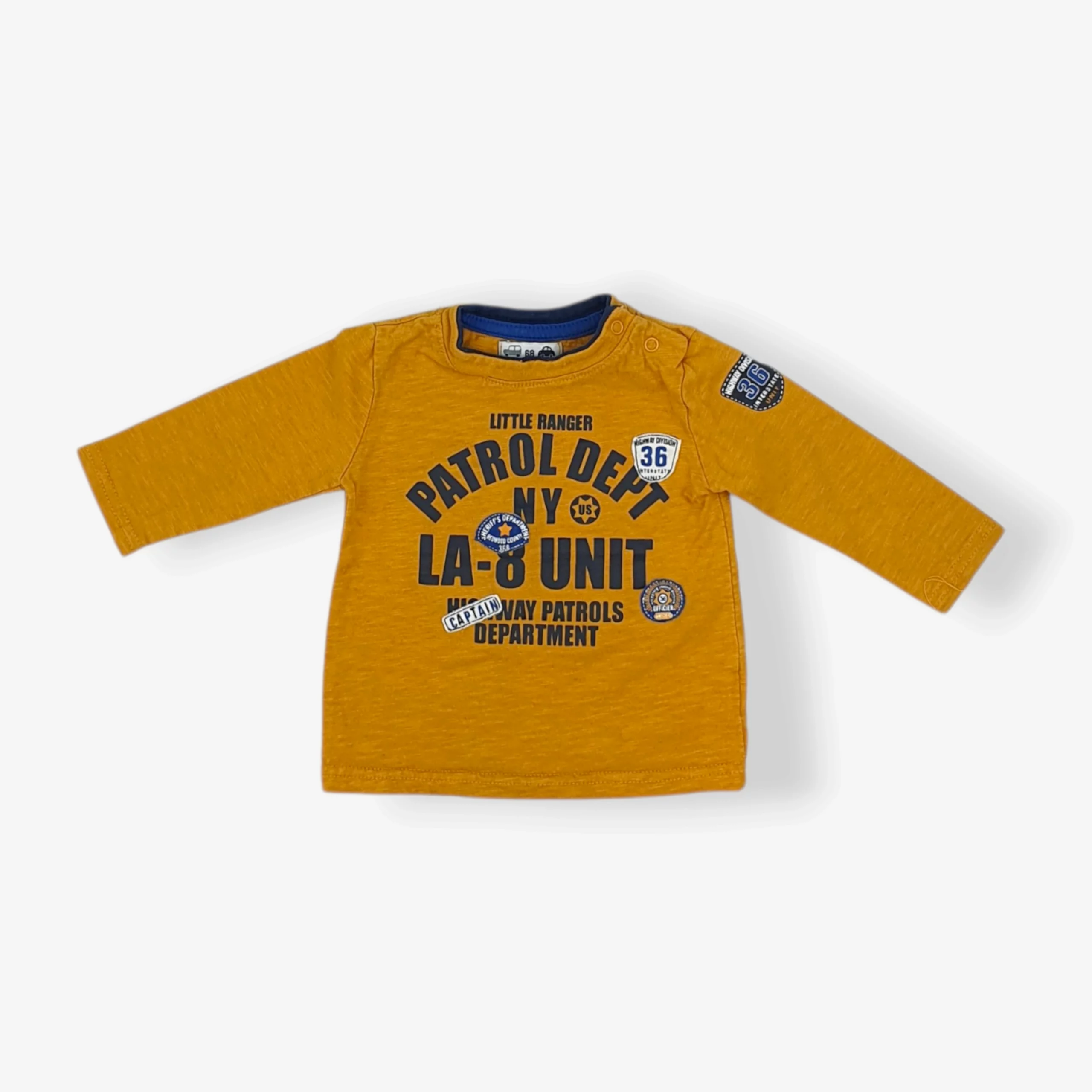 T-shirt longues manches Inextenso 68 - 6 mois t-shirt-longues-manches inextenso 68 - Freeperie