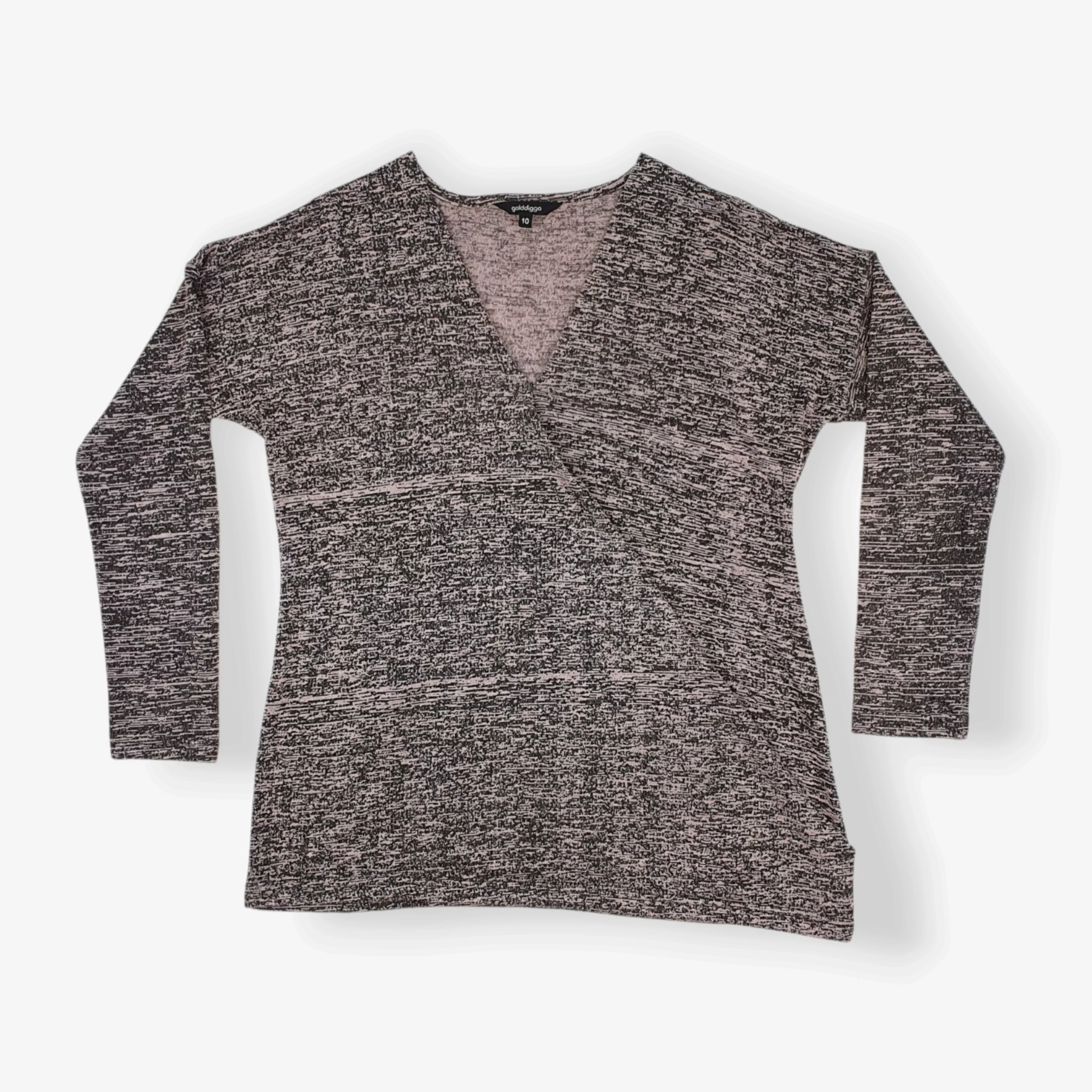 T-shirt longues manches Golddigga M / 38 / 50 / 10 / T2 / W28 t-shirt-longues-manches, pull golddigga m - Freeperie