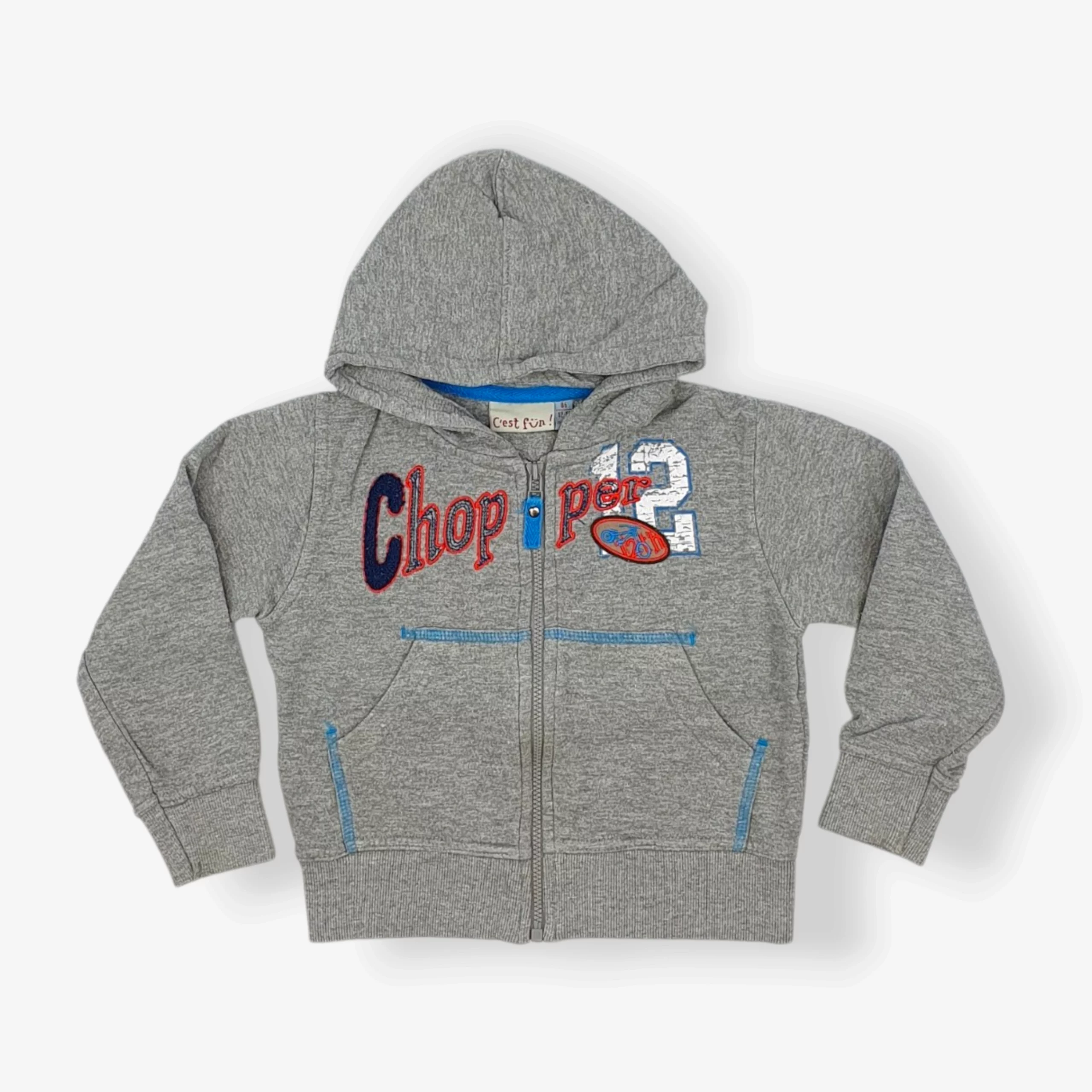 Sweat C'est fun ! 92 - 2 ans sweat, gilet-a-capuche cest-fun 92 - Freeperie