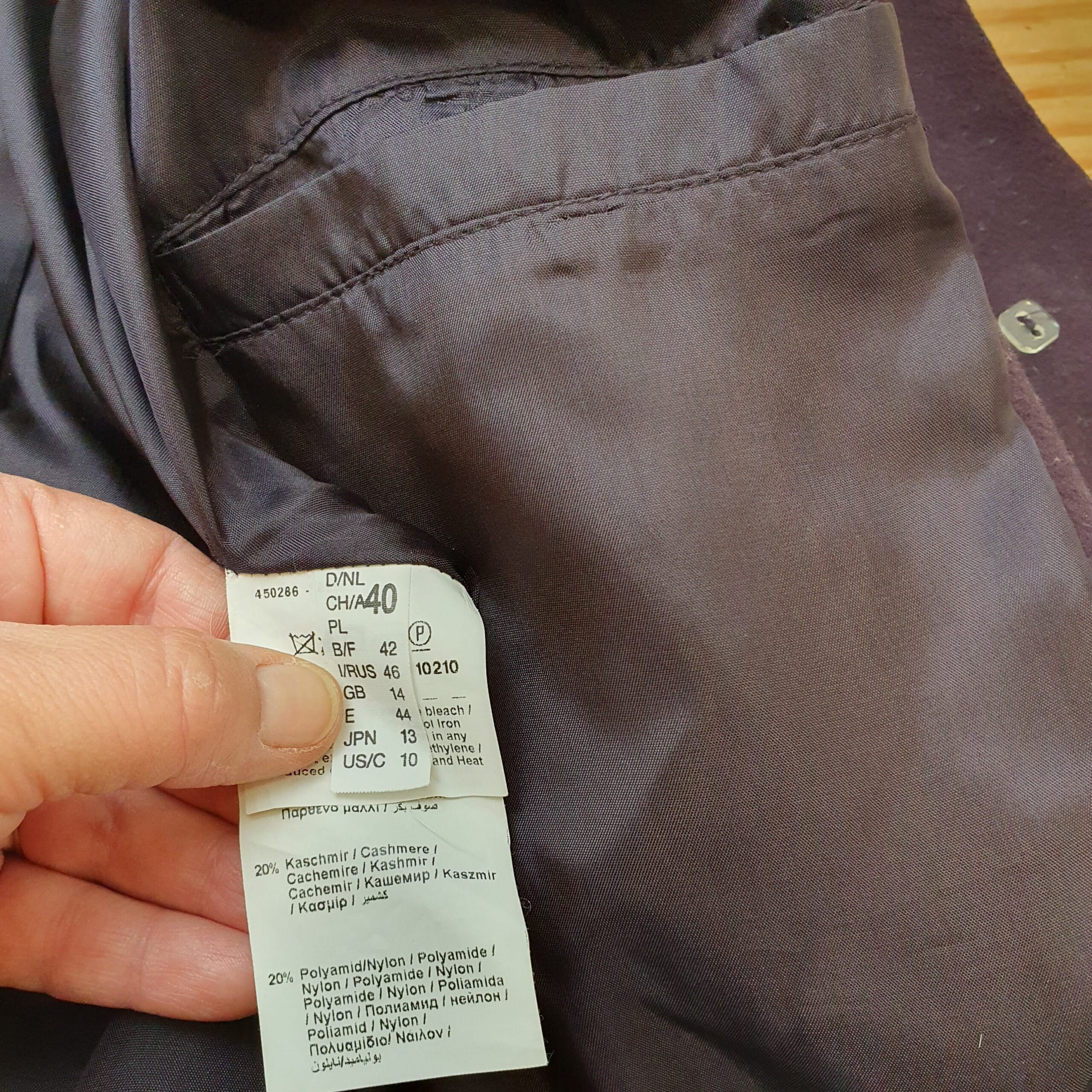 Manteau Gerry weber L / 40 / 54 / 12 / T3 / W30 / W29 veste, manteau gerry-weber l - Freeperie