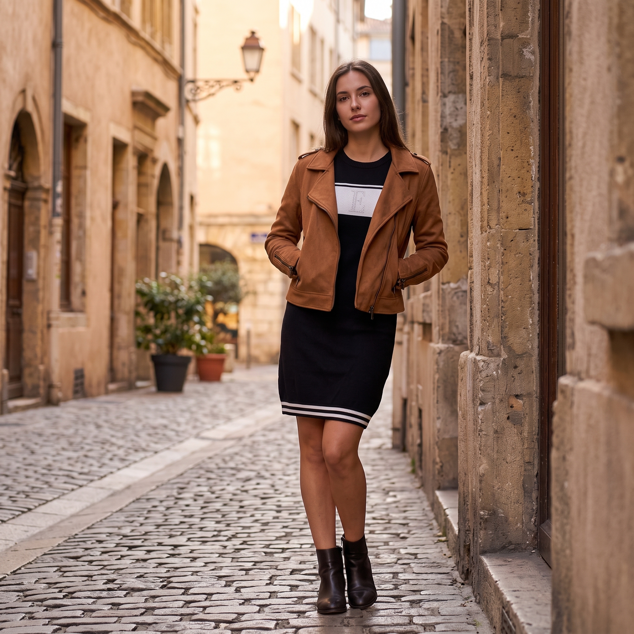 Mannequin virtuel portant le Look