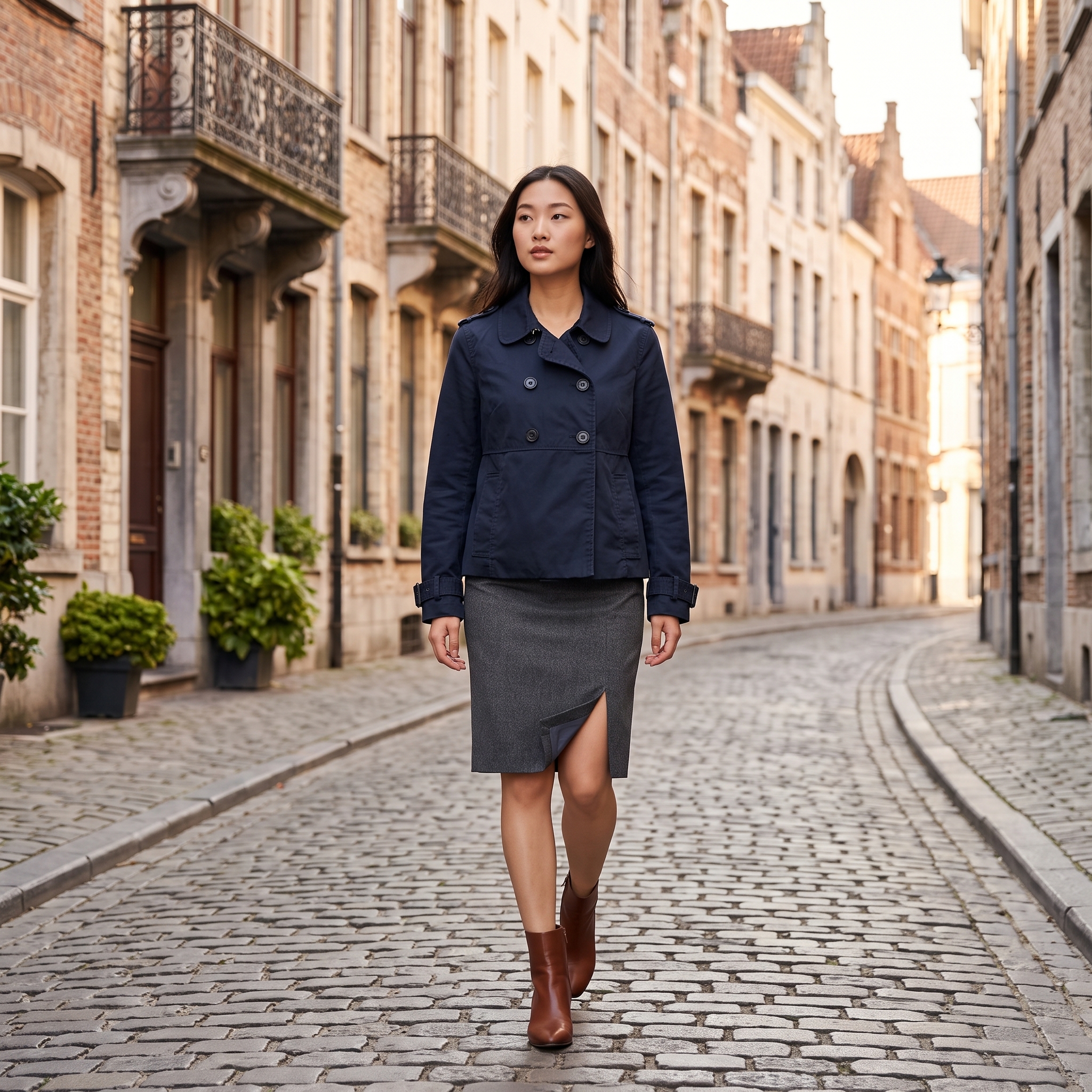 Mannequin virtuel portant le Look