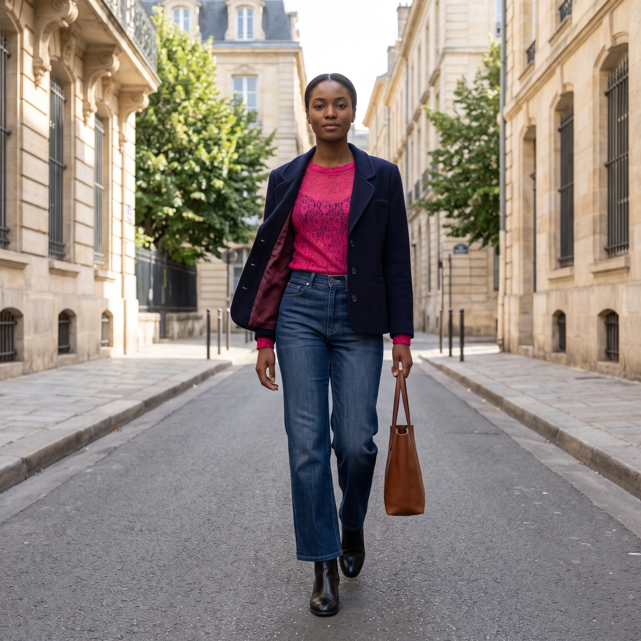 Mannequin virtuel portant le Look femme L