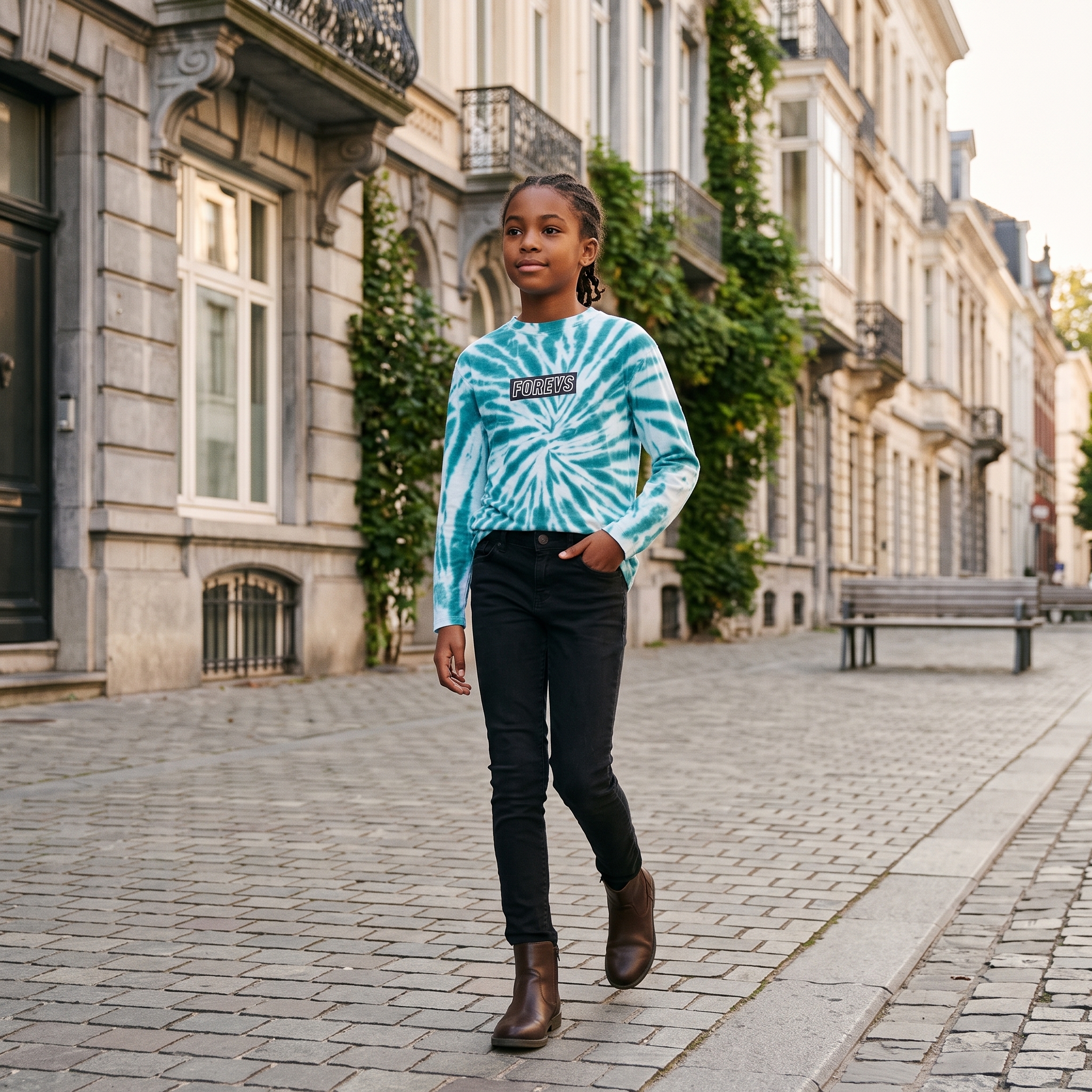 Mannequin virtuel portant le Look garçon 152